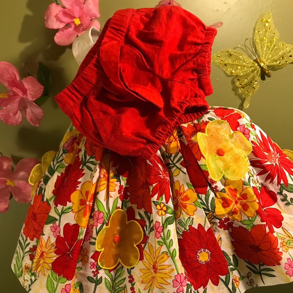 2pc dress w/ bottom cover - Picture 2 of 4